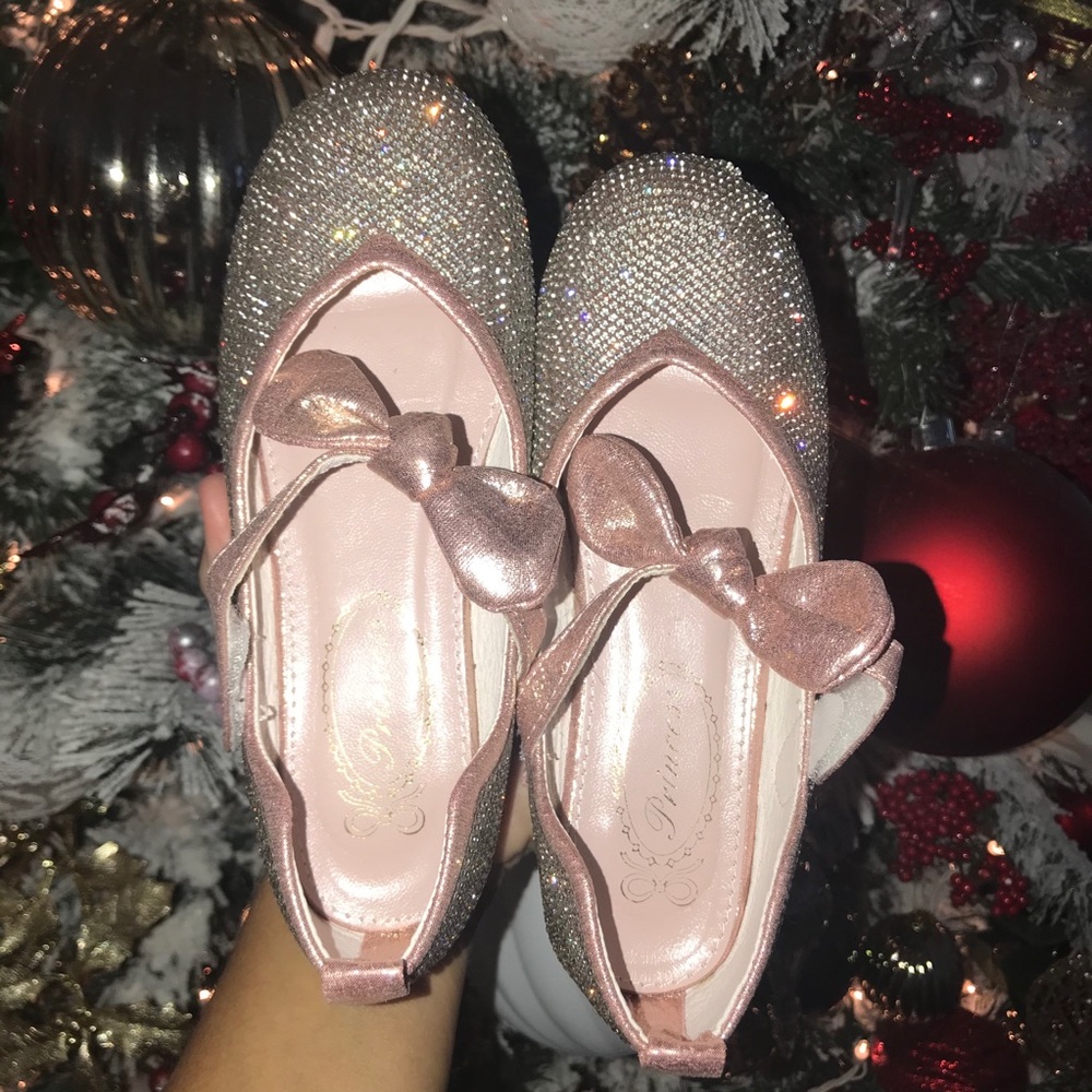 Princess gold crystal flat - Picture 7 of 9